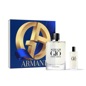 Мужская туалетная вода Cofre Acqua Gio Homme EDP Armani, EDP 125ML + Mini