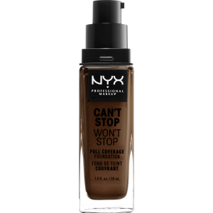 Тональный крем Can't Stop Won't Stop 24-Hour Deep Walnut 22.7 30мл NYX PROFESSIONAL MAKEUP