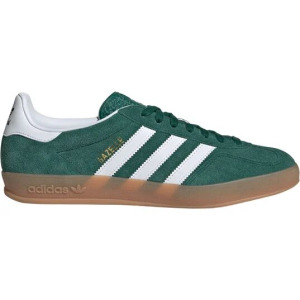 Кроссовки Gazelle Indoor adidas, цвет Grün/Weiß/Braun