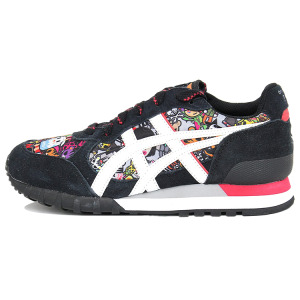 Кроссовки для бега Colorado Series Unisex Low-top Черный/розовый/зеленый/белый/серый Onitsuka Tiger