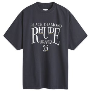 Футболка Rhude Black Diamond T-Shirt, цвет Vintage Black