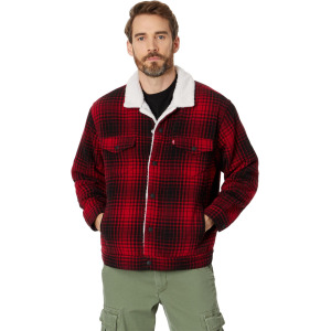 Куртка New Relaxed Fit Plaid TR Levi's, цвет Harvey Plaid Rhythmic Red