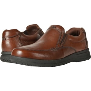 Лоферы Cam Moc Toe Slip-On Nunn Bush, цвет Cognac Tumbled Leather