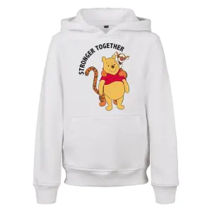 Толстовка MisterTee с капюшоном "MisterTee Unisex Kids Stronger Together Hoody", белый