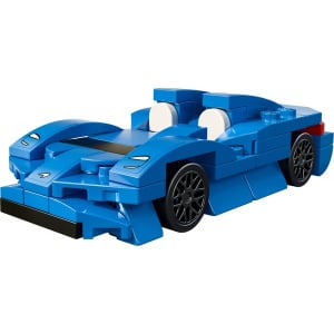 Пластиковый конструктор 30343 speed champions mclaren elva полиэтиленовый пакет Lego