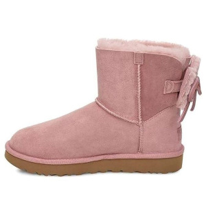 Кроссовки классические даббл бант мини Ugg, розовый