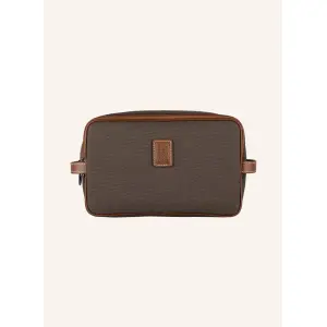 Косметичка Longchamp BOXFORD, цвет khaki/braun