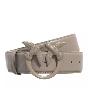 Ремень love berry h4 belt beige - noce-block Pinko, серый