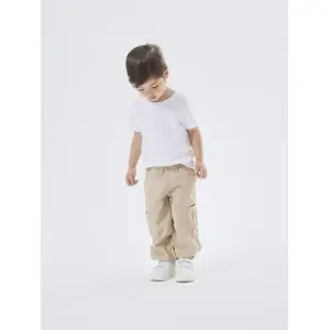 Name It Брюки-карго "NMFBELLA ROUND TWILL PANT 9347-BU NOOS", цвет Safari