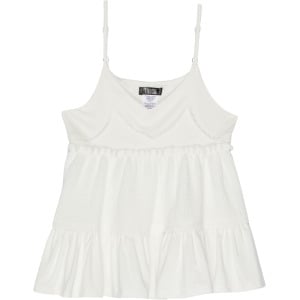 Топ TRUCE Loose Knit Tier Top, белый