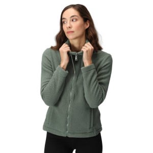 Худи Regatta Kizmit Full Zip, зеленый