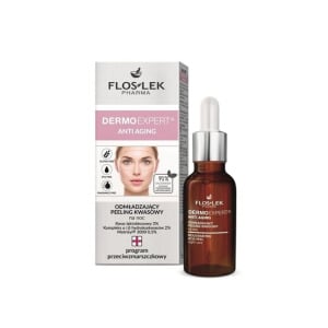 Омолаживающий кислотный пилинг на ночь Anti Aging, 30 мл Floslek, Pharma Dermo Expert, FLOS-LEK