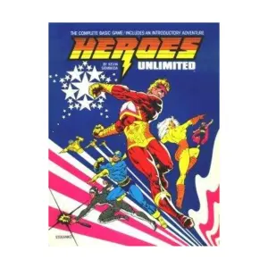 Heroes Unlimited (1st Edition), Heroes Unlimited, мягкая обложка