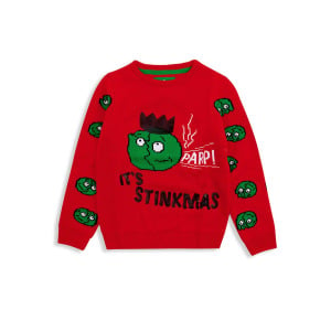 Свитер вязаный XAMS STINKMAS Threadboys, цвет red