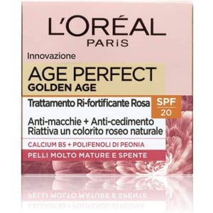 Крем для лица Age Perfect Golden Age с антивозрастным эффектом SPF 20, 50 мл, L'Oreal