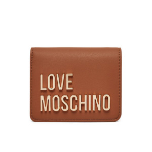 Маленький кошелек Love Moschino, коричневый