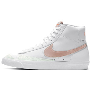 Кроссовки Nike Blazer Mid 77 W, белый/розовый