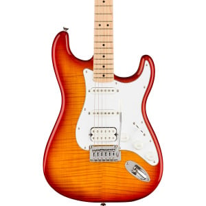 Squier Affinity Series Stratocaster FMT HSS Электрогитара с кленовым грифом Sienna Sunburst