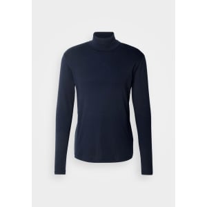 Топ с длинными рукавами ROLL NECK TEE Tommy Hilfiger, темно-синий