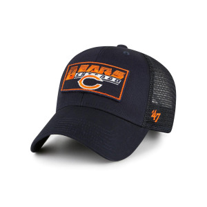 Темно-синяя регулируемая кепка для юношей Chicago Bears Levee MVP Trucker '47 Brand