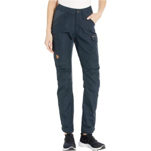 Брюки Fjällräven Kaipak Trousers Curved, цвет Dark Navy