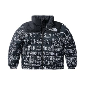 Детские пуховики/жилеты The North Face, цвет Print