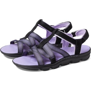 Сандалии на плоской подошве Bay Encore Water Ready Jambu, цвет Black/Lavender