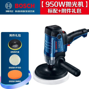 Полировальная машина Bosch GPO950, 950W + насадки