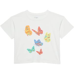 Футболка Chaser Kids Butterflies Tee, цвет Aqua Glass