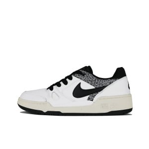 Кроссовки Nike Full Force Skateboarding Shoes Men Low-top White, черный