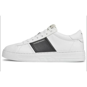 Кроссовки EMPORIO ARMANI Mesh-panelled Logo-print Sneakers, белый