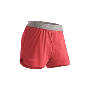 Функциональные шорты Maier Sports "Fortunit Shorty W", прочные функциональные шорты из легкого материала, красный