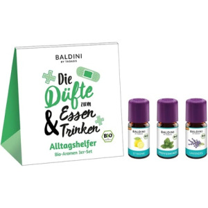 Парфюмерный набор для мужчин Baldini Aroma Everyday Helper 5 Ml Set Of 3: The Fragrances For Eating & Drinking 15 Ml