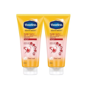 Vaseline Healthy Bright Daily Protection Осветляющая сыворотка SPF50+ PA++++ 300 мл.Твин