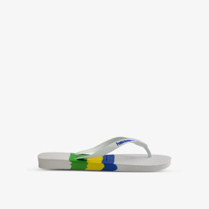 Резиновые шлепанцы Brazil tech Havaianas, белый