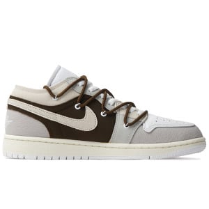 Баскетбольные кроссовки Air 1 Vintage Men Low-Top Grey/Brown Jordan