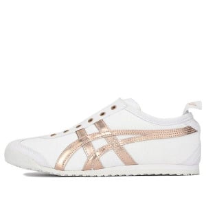 Кроссовки Onitsuka Tiger MEXICO 66 SLIP-ON 'White Pink', белый