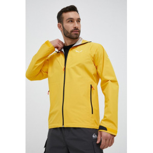 Куртка Puez Aqua 4 PTX 2,5 л для активного отдыха Salewa, желтый