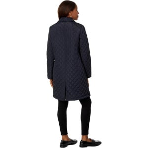 Пальто LAUREN Ralph Lauren DB Quilt Pea Coat, цвет Dark Navy