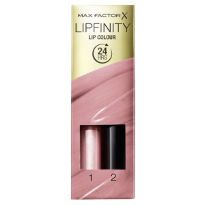 Губная помада и блеск для губ Lipfinity Lip Color 125 So Glamorous, 2,3 мл и 1,9 г, Max Factor