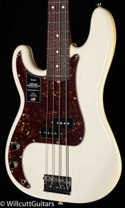 Басс гитара Fender American Professional II Precision Bass Rosewood Fingerboard Olympic White Lefty