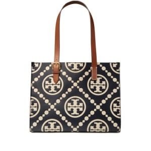 Tory Burch сумка-тоут T Monogram, черный