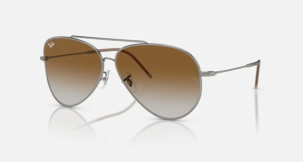

Солнцезащитные очки Ray-Ban AVIATOR REVERSE, коричневый