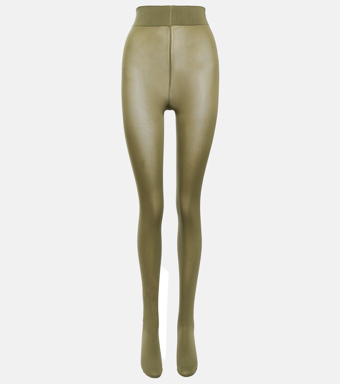 

Бархатные колготки de Luxe 66 WOLFORD, зеленый
