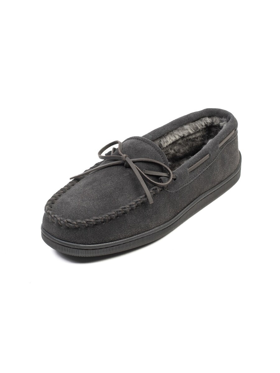 

Мокасины Minnetonka Moccasins Pileline, темно-серый