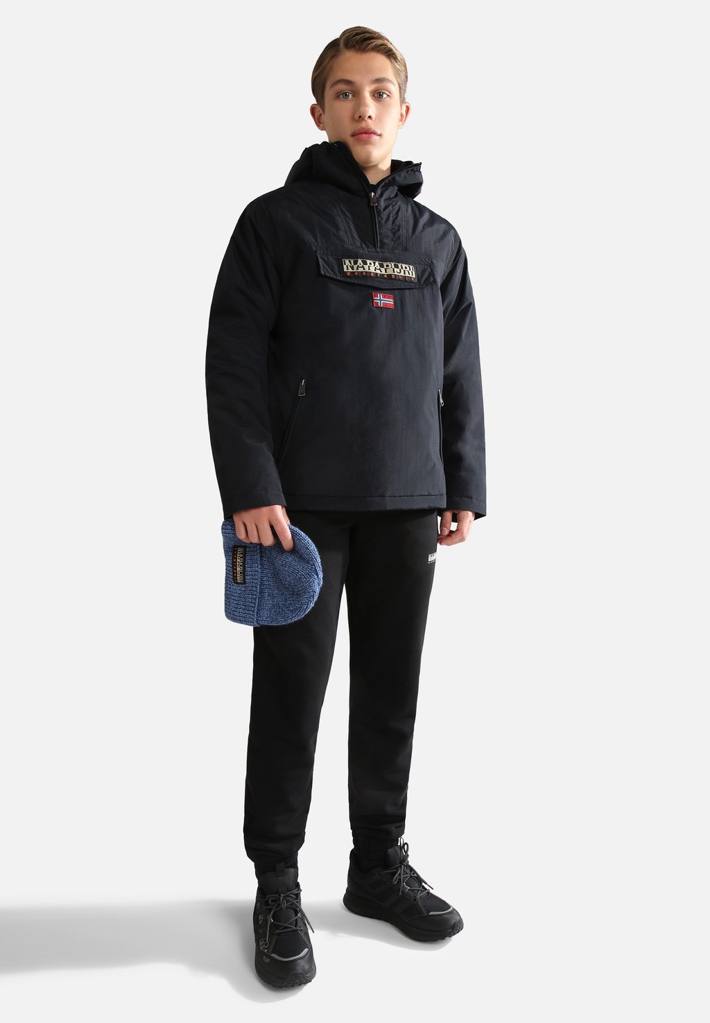 Легкая куртка RAINFOREST POCKET Napapijri, цвет black
