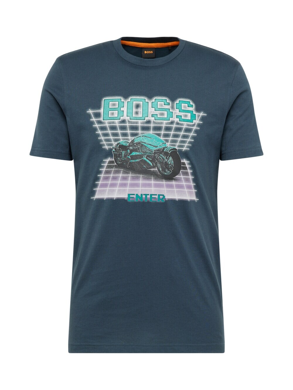 

Футболка BOSS Orange Enter, синий