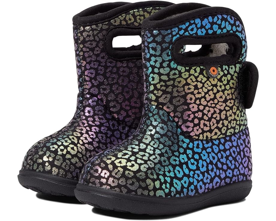 

Ботинки Bogs Baby Bogs II Rainbow Leopard, черный мульти