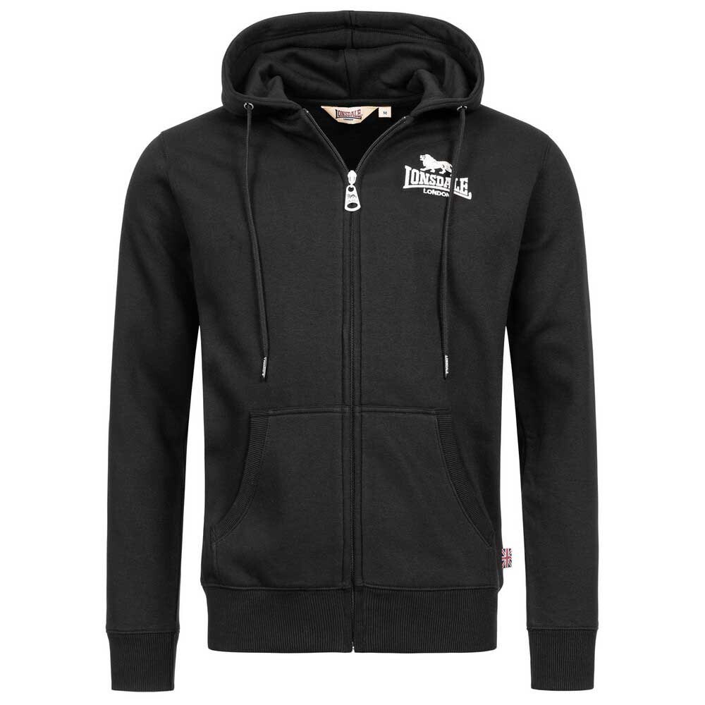

Толстовка Lonsdale Annalong Full Zip, черный