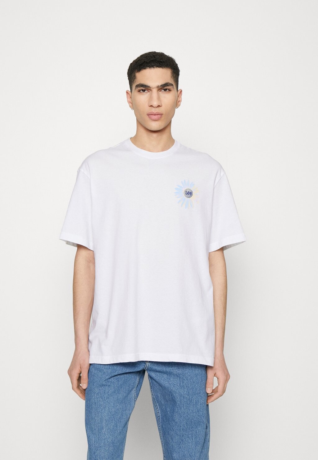 

Футболка с принтом Loose Graphic Lee, цвет bright white